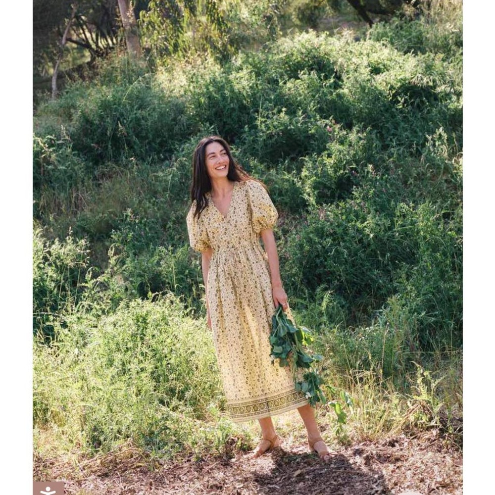 Christy Dawn The Dahlia Dress Nettle Ditsy Field